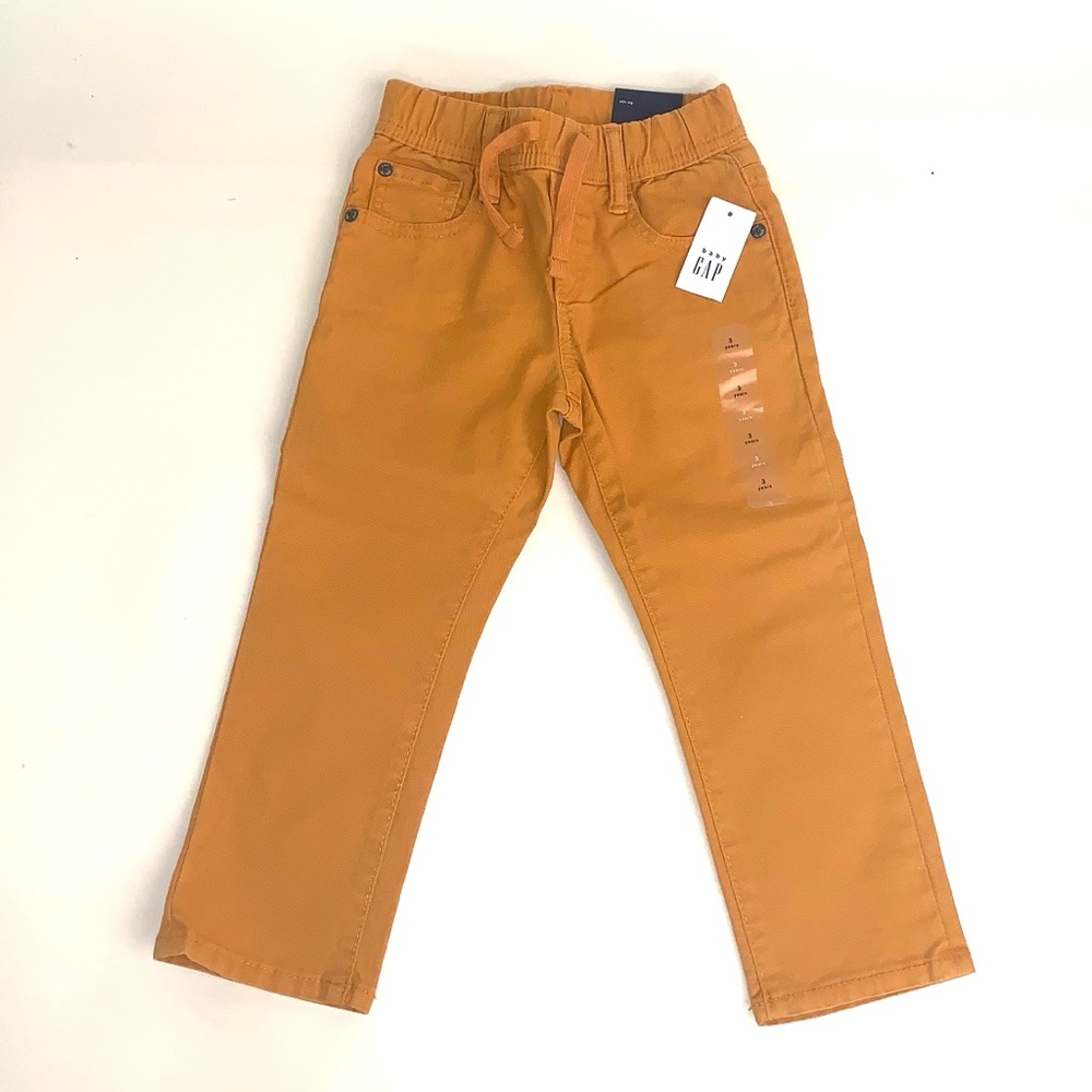 NWT Gap Pull On Slim Stretch Toddler Bottoms